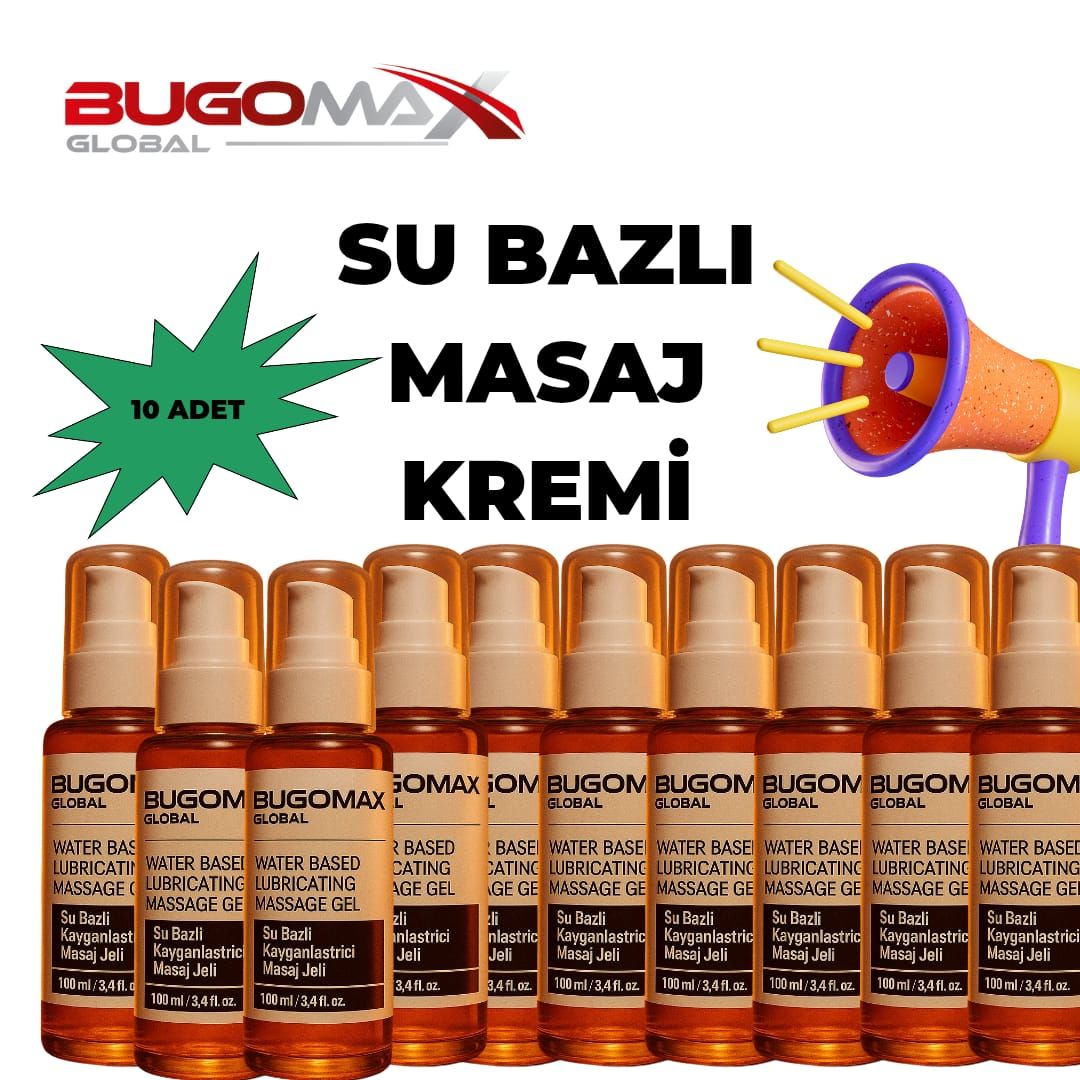 Su Bazlı Masaj Jeli 10 Lu